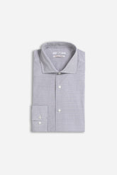 CAMICIA FIL A FIL GRIGIO PERLA